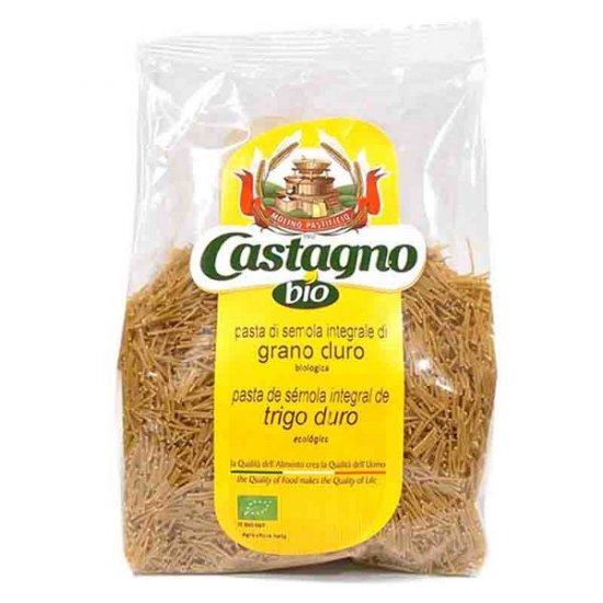 Fideos finos integrales Eco - Castagno