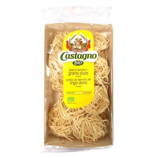 Tagliatelle nido de semola bio 250 g - Castagno
